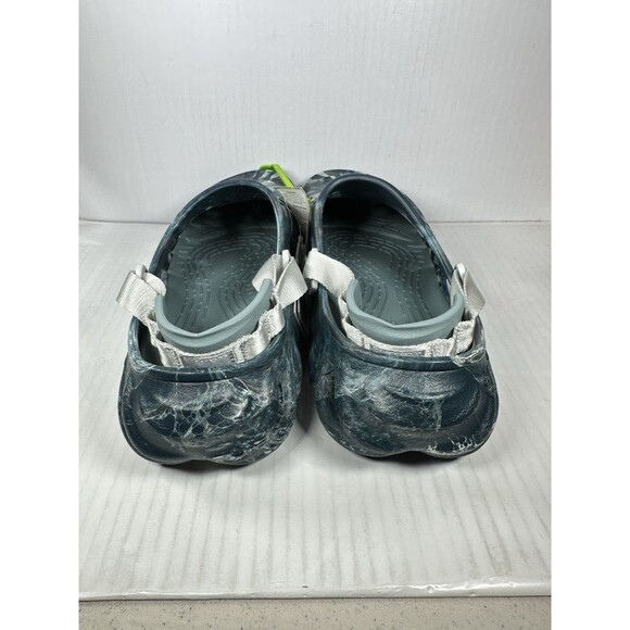 Size 12 Crocs Echo Marbled Clog Black Sand Men Slip On Casual Sandal 208454-0LE - Picture 4 of 7